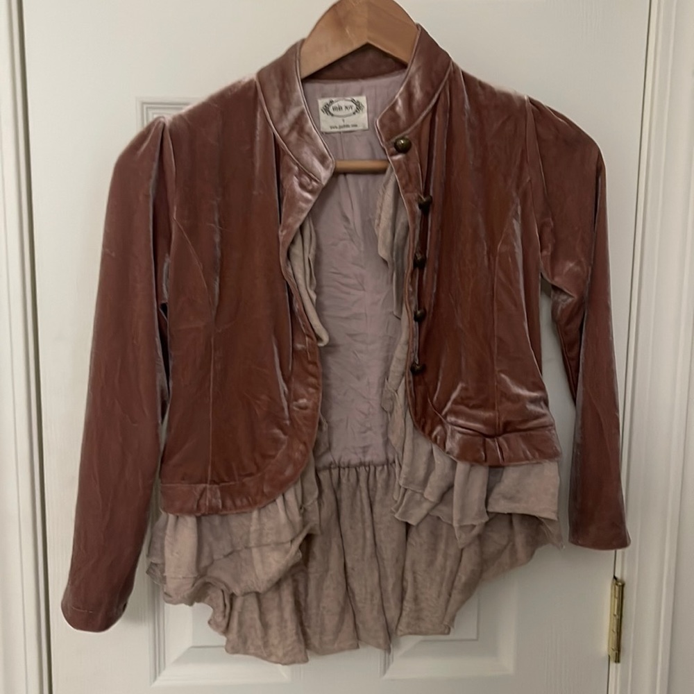 Joyfolie velvet jacket